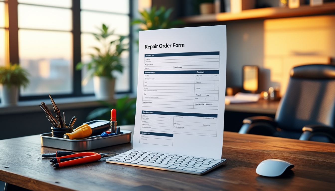 découvrez comment un ordre de réparation vierge bien structuré peut optimiser votre workflow, améliorer la gestion de vos interventions et renforcer la satisfaction de vos clients. conseils et bonnes pratiques inclus.