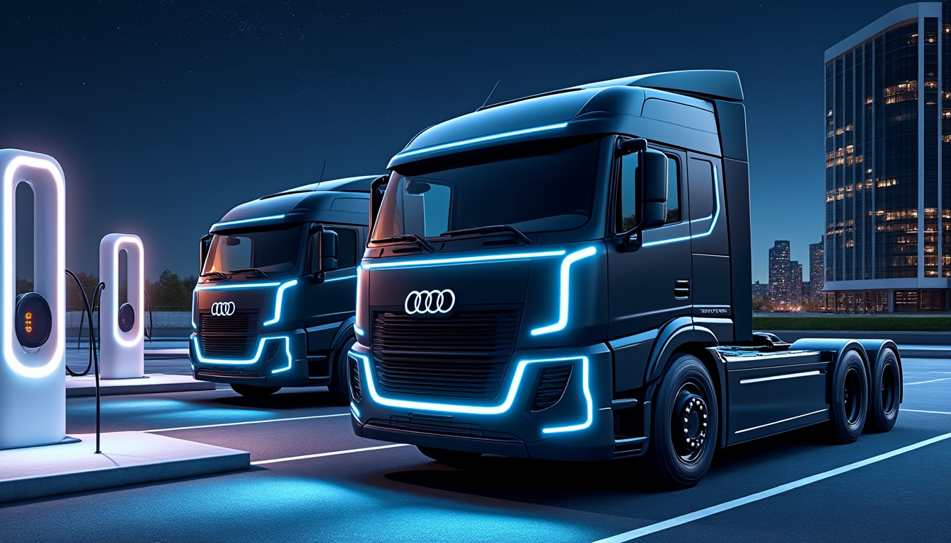 découvrez les avantages d’un camion audi électrique pour votre entreprise : innovation, économies d’énergie et image de marque renforcée. faites le choix de la mobilité durable et boostez votre activité.