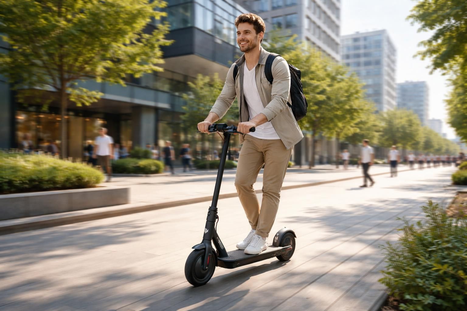 découvrez les avantages de la trottinette électrique noire nav-v40 navee, idéale pour faciliter et rendre agréables vos trajets quotidiens en ville.