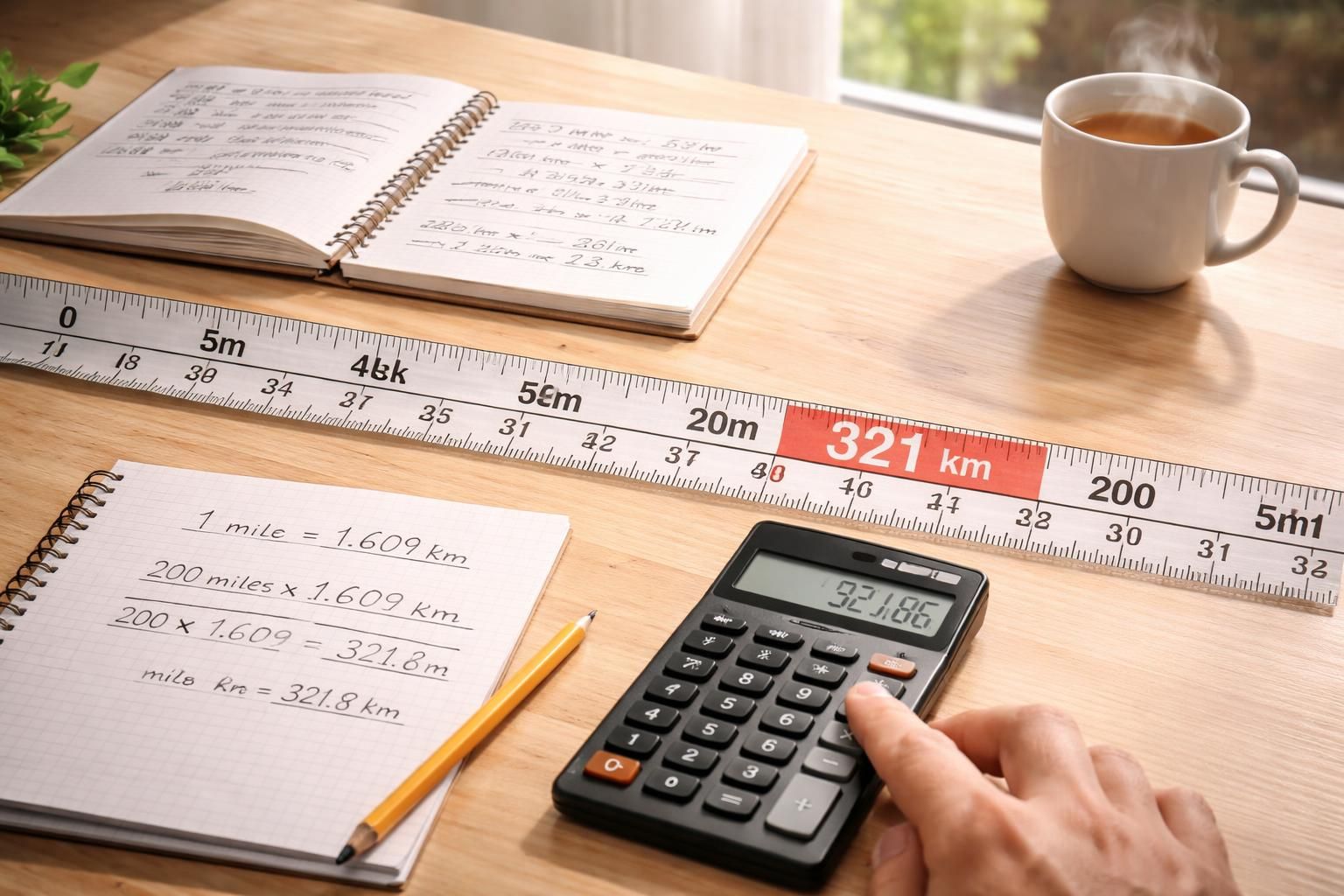 découvrez une méthode simple et précise pour convertir 200 miles en kilomètres rapidement et sans erreur.