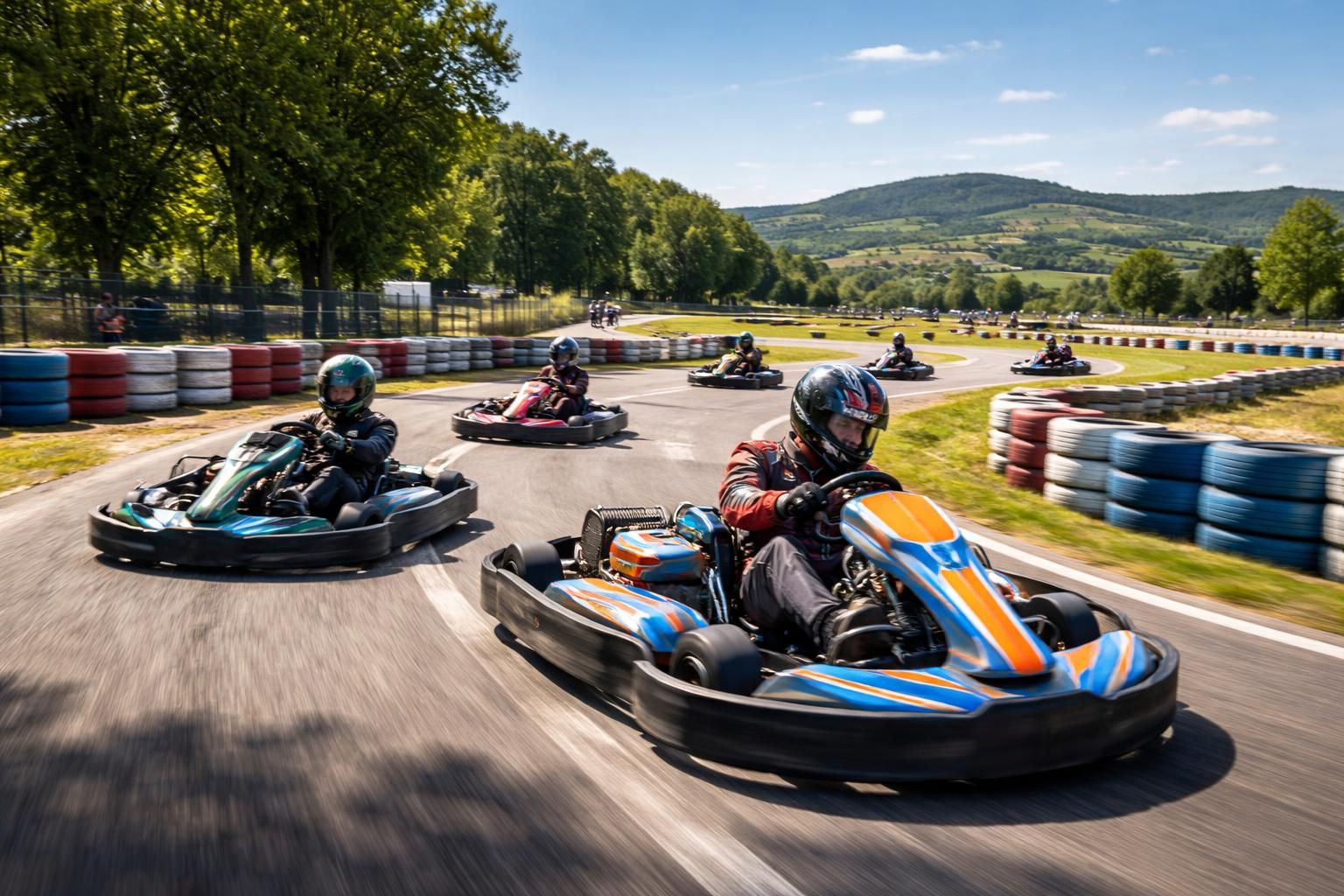 plongez dans l'univers du karting à mâcon, une activité incontournable pour tous les passionnés de vitesse et de sensations fortes. amusez-vous en toute sécurité sur nos circuits adaptés à tous les niveaux.