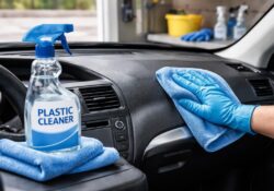 découvrez comment utiliser un nettoyant plastique voiture en toute sécurité : conseils d'usage courant et précautions essentielles pour entretenir l'intérieur de votre véhicule efficacement.